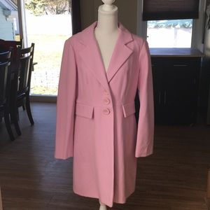New York and Co pink jacket